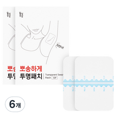 일상공감 뽀송하게 투명패치 10p, 6개