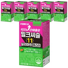리얼메디온 리얼업 간에좋은 밀크씨슬 11 실리마린 마스터 15g, 6개, 30정