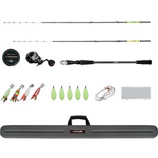 카즈미 쭈킹 올인원 낚시세트 K22T3S04, 혼합색상