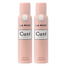 라리브 큐트 퍼퓸 스프레이타입데오, 150ml, 2개
