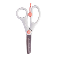 mideer 兒童多功能省力剪刀 MD-3320, 珊瑚粉, 1把