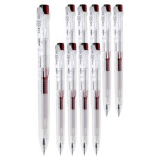 ZEBRA 斑馬牌 SARASA 斑馬夾3色筆0.5mm, 透明, 10個