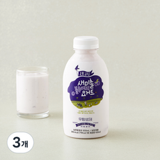 새미촐 제주 블루베리 요거트, 3개, 1개입, 500ml