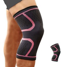 헨센 논슬립 편안한 무릎보호대, 1개, 핑크