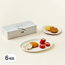 메종엠오 비스퀴테리 엠오 쿠키 5종 세트, 106g, 1개입, 6세트