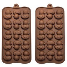 15格鴨子矽膠模具, 單一顏色, 2個