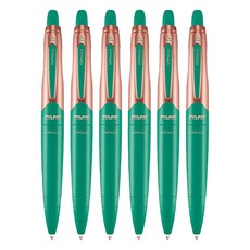 MILAN CAPSULE COPPER原子筆1.0mm, 顏色隨機, 6支