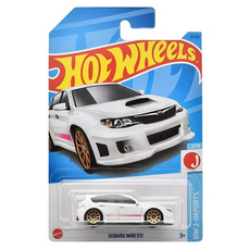 Hot Wheels 風火輪 速霸陸 WRX STI 跑車 塑膠玩具車, 1個