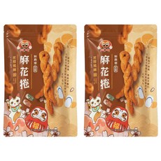 福味麻花捲 黑糖, 200g, 2包