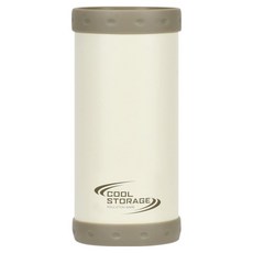 PEARL LIFE 珍珠金屬 保冷罐套 D-6745 500ml, 拿鐵, 1個