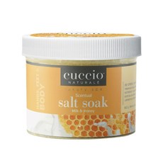 CUCCIO 古希歐 牛奶蜂蜜浸泡鹽, 822g, 1瓶