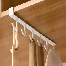 심플 모던 다용도 주방 도구걸이, 화이트, 1개