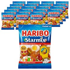 하리보 스타믹스 젤리, 100g, 20개