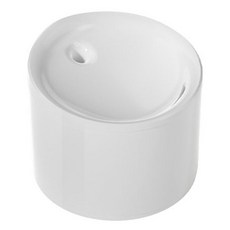 dudupet 馬卡龍智能款寵物飲水機, 0.63kg, ABS材質, 活性碳濾芯, 白色, 1個