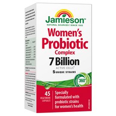 Jamieson 健美生 淨美舒女性專用益生菌膠囊 女性保健, 45顆, 1盒