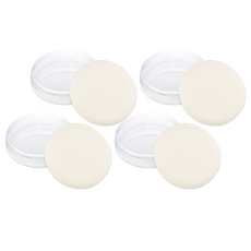 THE FACE SHOP 菲詩小舖 日常美容工具保濕 Keron 粉撲 90 片 + 盒, 混合色, 4個