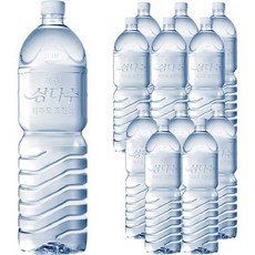 JEJU SamDaSoo 濟州三多水 綠色無標籤, 12個, 2L