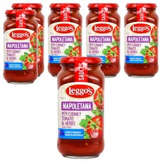 Leggo's 拿坡里茄汁義大利麵醬, 500g, 6個