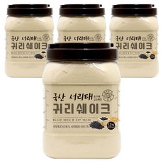 태광선식 국산서리태로 더욱 고소해진 귀리쉐이크, 1.2kg, 4개