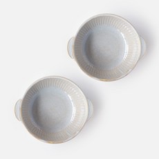 NICOTT 雙耳湯碗, 灰色的, 2個