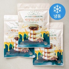 떡미당 우리쌀 씨앗 허니 호떡 (냉동), 300g, 3봉