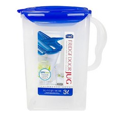 LocknLock 樂扣樂扣 PP多功能水壺, 藍色, 3L, 1個