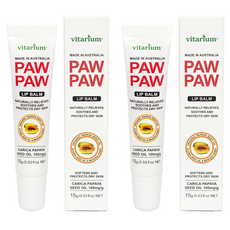 vitarium 木瓜潤唇膏, 2個, 15g, 單一顏色