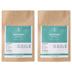 DUTCH&BEAN 宏都拉斯科潘SHG單品咖啡豆, 無研磨咖啡豆, 200克, 2入