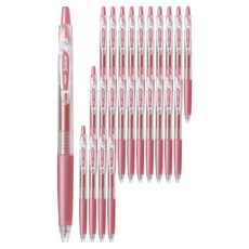 파이롯트 쥬스 젤잉크펜 0.5mm, 메탈릭핑크, 25개