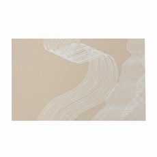 AFAMIC 艾法 橡膠珪藻土防滑軟地墊, 北歐風 米色, 1個