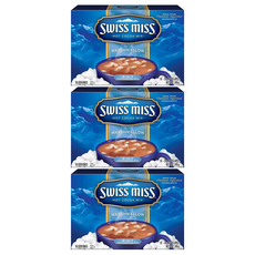 SWISS MISS 牛奶可可粉 棉花糖, 原裝進口 香醇濃郁 冷熱皆宜, 28g, 10包, 3盒