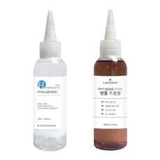 GLOW MONSTER 積雪草萃取精華 100ml+低分子玻尿酸精華 100ml, 200ml, 1組