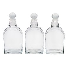 A-ONE 浪漫浮游花瓶3入組 透明玻璃 簡約居家裝飾 提升生活品味