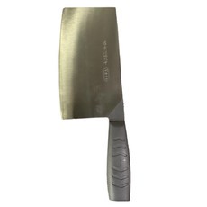 六寸半空心鐵柄片刀 (三合鋼 刀口V金 刀身不銹鋼), 銀色, 1支