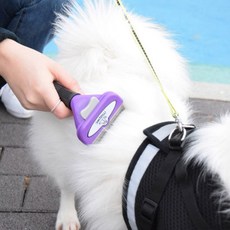 mizpet 貓咪理毛梳 (長毛用) 6.7cm, 混色, 1個