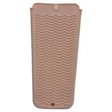 큐세라 실리콘 고데기 내열 받침 파우치, 1개, 피치