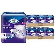 TENA 添寧 透氣乾爽成人紙尿褲 夜用型, M, 9片, 12包