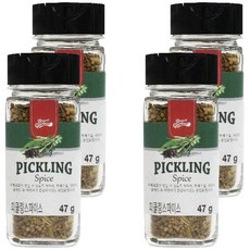 브레드가든 피클링 스파이스, 47g, 4개