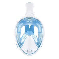 ITS LIFE 第三代全罩式浮潛面罩, 淡藍色