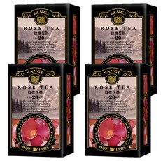 FANGS 方氏 玫瑰花茶 錫蘭紅茶, 2g, 20包, 4盒