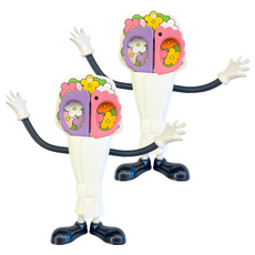 德德小品集 美勞事務剪刀 跳舞花朵 符合人體工學設計 對稱式設計 左右手均適用 日製不鏽鋼附蓋 還有磁鐵, 2組