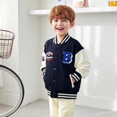 WALTONKIDS 男童棒球外套