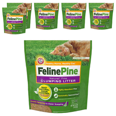 ARM&HAMMER FelinePine 高效吸水松木貓砂, 3.62kg, 6包