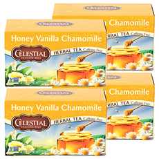 CELESTIAL SEASONINGS 詩尚草本 蜂蜜香草洋甘菊茶茶包, 2.35g, 20包, 4組