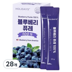 홀리데이즈 블루베리 퓨레 14p, 20g, 28개