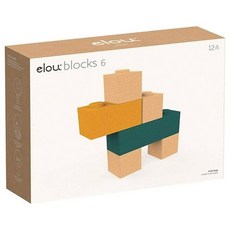 elou 軟木塞教學玩具 18個, 多色, 1組