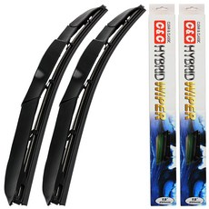 GMZ MOTORS 汽車雨刷 混合式 C&C 2件組, 適用所有車款