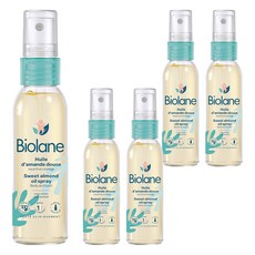 Biolane 法貝兒 孩童杏仁油噴霧, 75ml, 5瓶