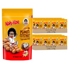 Koh-Kae 大哥 椰漿味花生豆, 170g, 24包