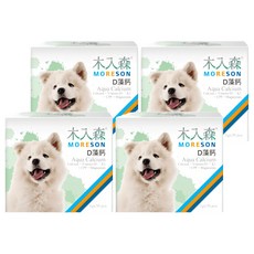 MORESON 木入森 犬寶D藻鈣 含鈣+維生素D3+K2+CPP+鎂, 照護骨骼牙齒發展, 4盒, 30入
